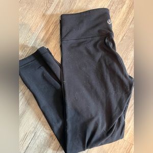 Lululemon leggings, cropped size 4